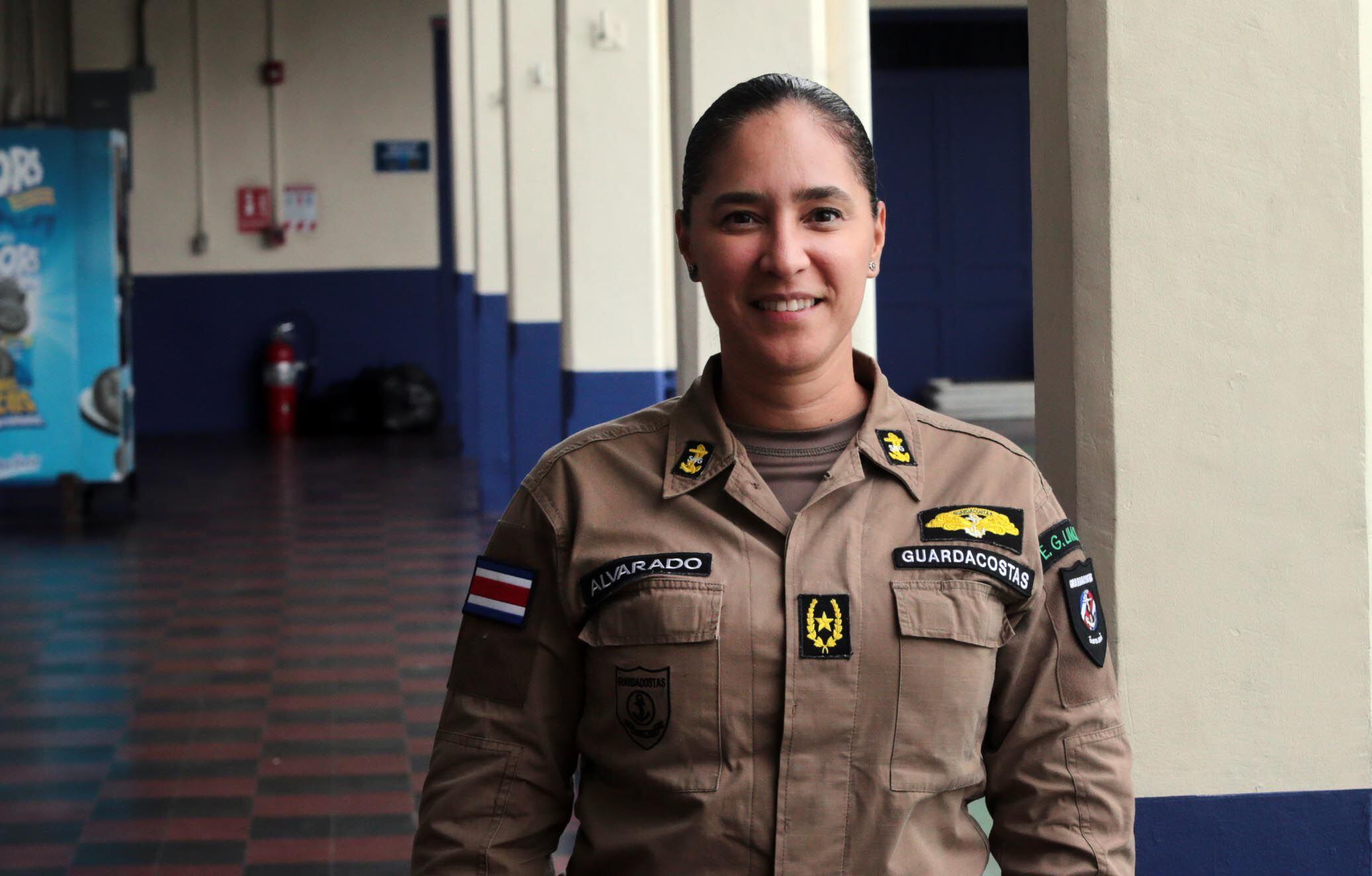 El Ministerio de Seguridad indicó que Cinthya Alvarado renunció al nombramiento como subdirectora de Guardacostas y que mantiene su puesto original como directora en la estación de Limón. Foto: