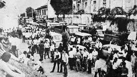 Hoy hace 50 años: Funcionarios protestaron ante Asamblea por financiamiento del MOPT