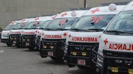 Cruz Roja adquirió 11 ambulancias valoradas en ¢254 millones