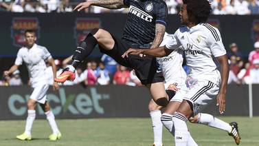 Real Madrid cayó en penales ante el Inter de Milán en comienzo de pretemporada