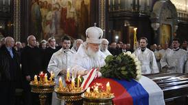 Iglesia ortodoxa de Rusia podría negar bendición a las armas de destrucción masiva