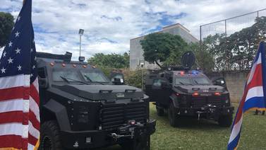 Policías tienen tres camiones blindados con sistema de visión nocturna