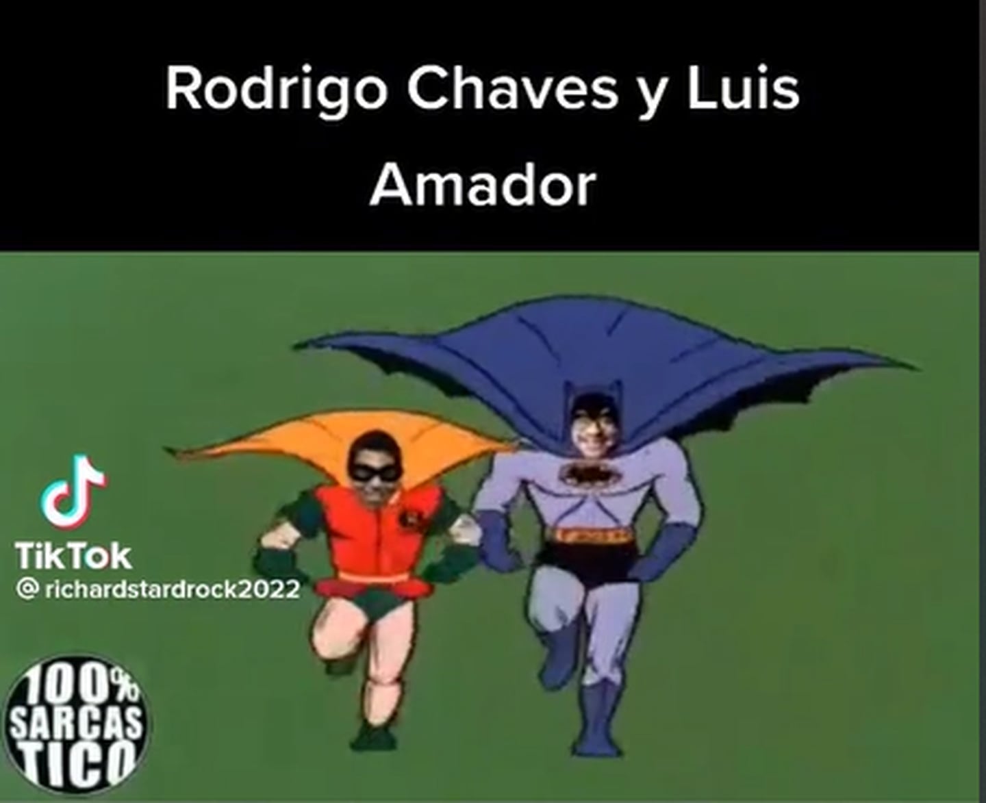Videos de  redes sociales colocaron a Luis Amador, ahora exministro del MOPT, como el Robin de Rodrigo Chaves.