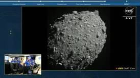 Misión cumplida: nave espacial de la NASA chocó exitosamente contra asteroide