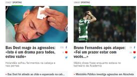 Jugadores del Sporting Lisboa fueron agredidos por aficionados; Bryan Ruiz está bien
