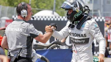 Nico Rosberg se deja la 'pole" del Gran Premio de Canadá