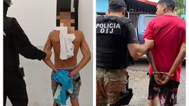 Adolescente de 16 años es sospechoso de dos intentos de homicidio en Puntarenas