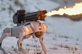 ‘Thermonator’, el perro robot con lanzallamas que cualquier persona puede comprar por casi $10.000
