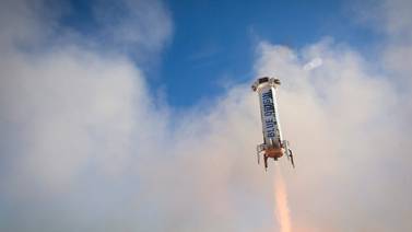 Cohete no tripulado de Blue Origin aterriza exitosamente