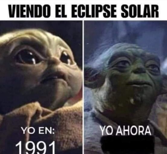 Usuarios comparten sus memes sobre el eclipse solar que ocurrió este lunes en México, Estados Unidos, Canadá y en toda Centroamérica.