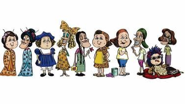 Personajes de 'Gallito pinto' se caricaturizan para su tienda virtual