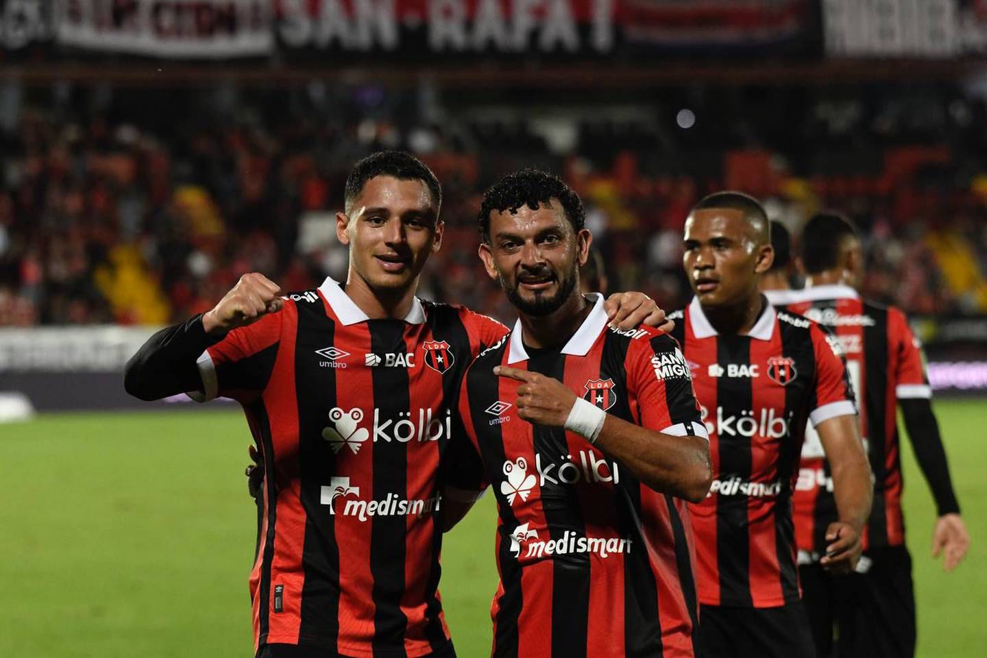 Doryan Rodríguez, Michael Barrantes e Ian Lawrence han tenido protagonismo con Alajuelense en lo que va de la temporada.