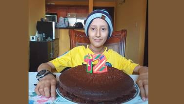 Sebastián, de 13 años, necesita su ayuda para que el cáncer no le arrebate los sueños
