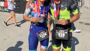 Triatleta Diana Fernández hace el mejor tiempo de una tica en Ironman