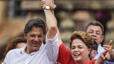 Candidato designado por Lula despega en las encuestas