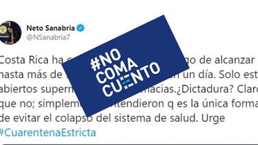 #NoComaCuento: Secretario de Prensa de El Salvador difunde en Twitter información falsa sobre covid-19 en Costa Rica 