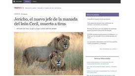 Medios internacionales se desdicen sobre muerte de Jericó, hermano del león Cecil