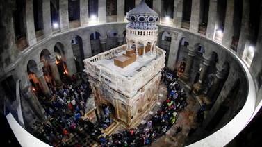 Tumba de Jesús fue construida tres siglos después de su muerte