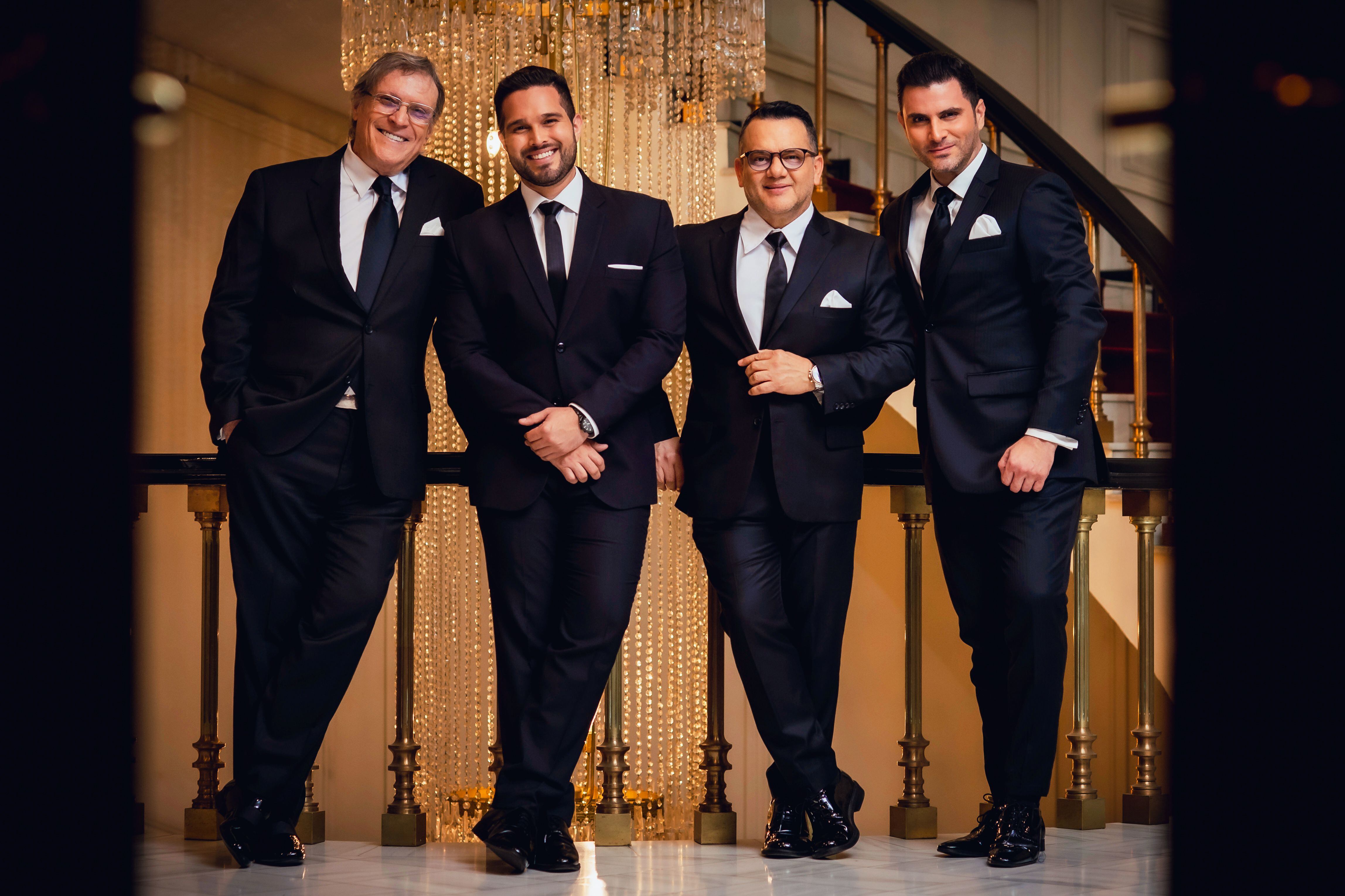 Ricardo Padilla, Joaquín Yglesias, Arnoldo Castillo y Eduardo Aguirre le cantarán juntos al amor