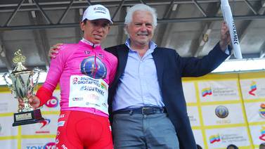 Ciclista Kevin Rivera suma puntos para ser el segundo tico en correr el Giro de Italia