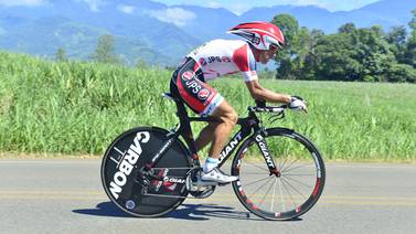  El reloj solo vino a reforzar la plenitud de Juan Carlos Rojas como líder general de la Vuelta a Costa Rica