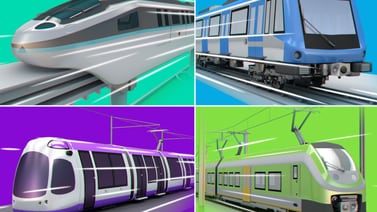 Las claves para comparar el tren, el monorriel, el metro y el tranvía