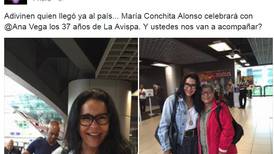 María Conchita Alonso ya está en Costa Rica 