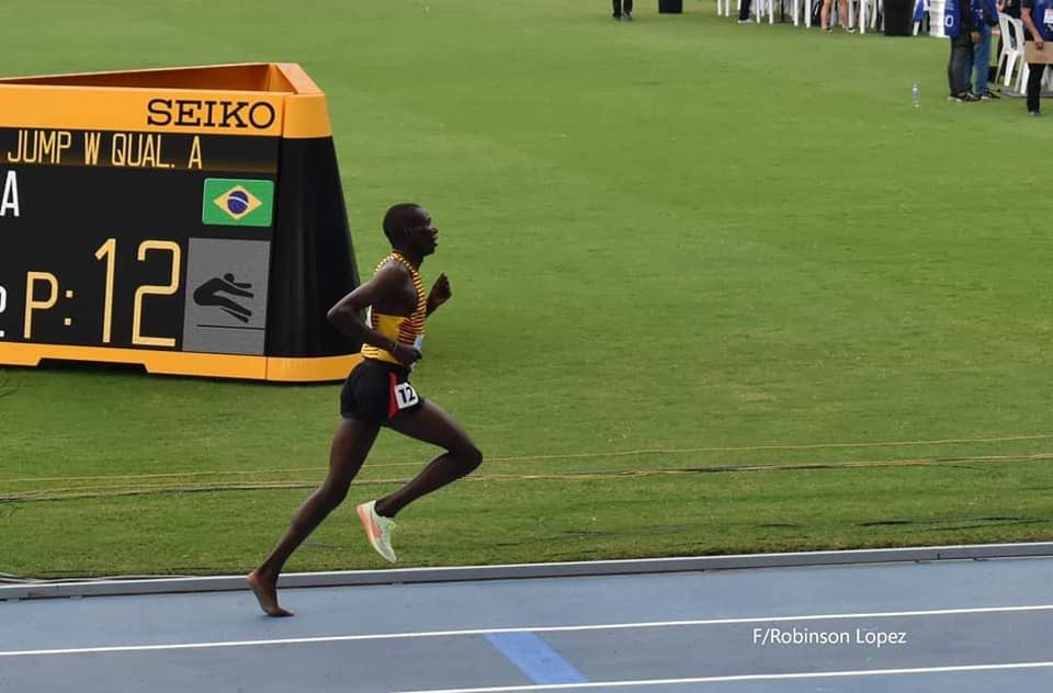Elphas Ndiwa tiene 18 años y es una de las grandes promesas del atletismo de Uganda. Comité Organizador