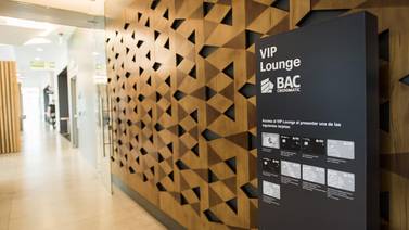 BAC cobrará a sus tarjetahabientes por ingresar a sala VIP del aeropuerto Juan Santamaría