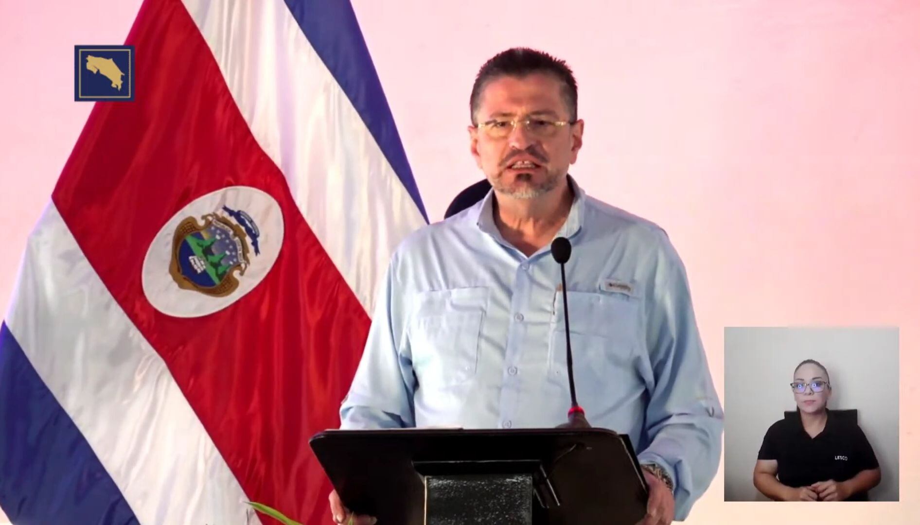 El presidente Rodrigo Chaves defendió el manejo que el IMAS da al gasto social. Foto: Cortesía