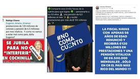 #NoComaCuento: Es falso que Poder Judicial haya fijado monto de pensión de Emilia Navas