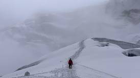 Warner Rojas ve un peligro mortal a menos de 100 metros de su campamento en el monte Manaslu: avalanchas  