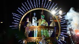Los tres Reyes Magos cabalgaron por las calles de Madrid