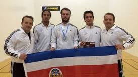  Racquetbolistas de Costa Rica ganan plata en campeonato Panamericano