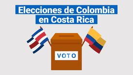 10.000 colombianos podrán votar en Costa Rica por su presidente