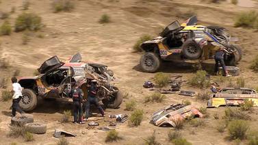 Carlos Sainz toma el control del Rally Dakar
