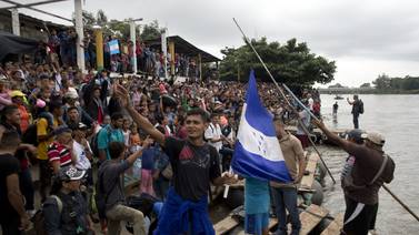 Migrantes hondureños a Trump: ‘Que se ponga su mano en el corazón y nos ayude’
