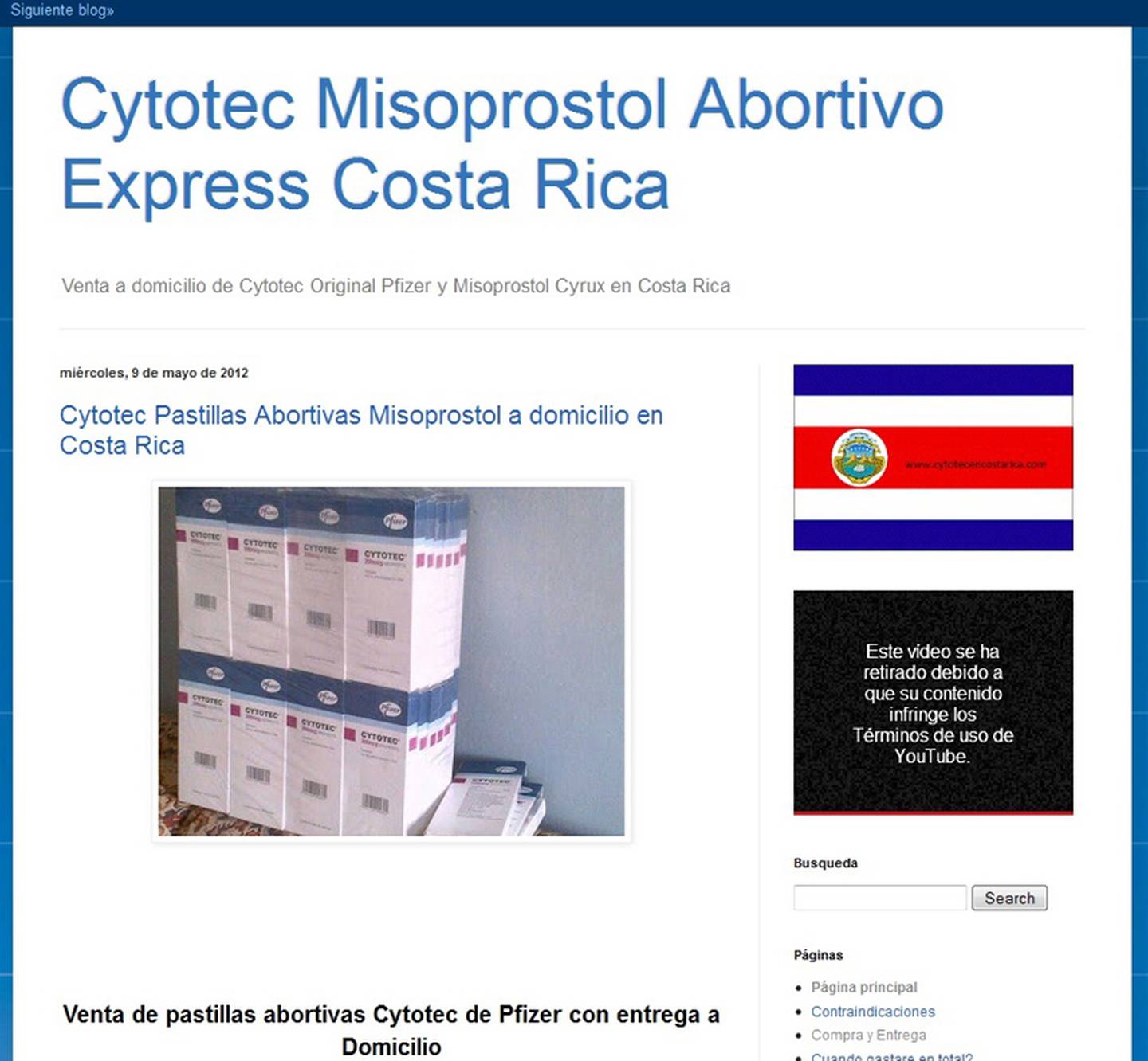 Página web ofrece pastillas a domicilio para abortar | La Nación