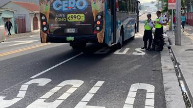 Guadalupe estrena carriles exclusivos para buses
