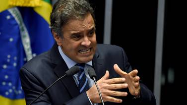 Brasil: líder opositor Aecio Neves   investigado por corrupción