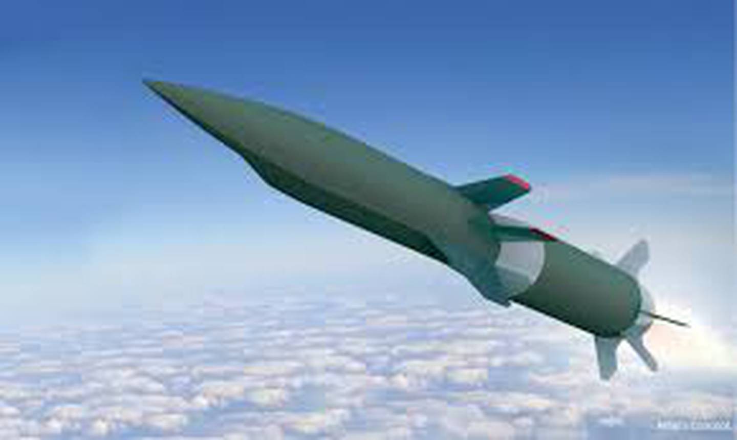 Los misiles hipersónicos vuelan cinco veces más rápido que la velocidad del sonido.