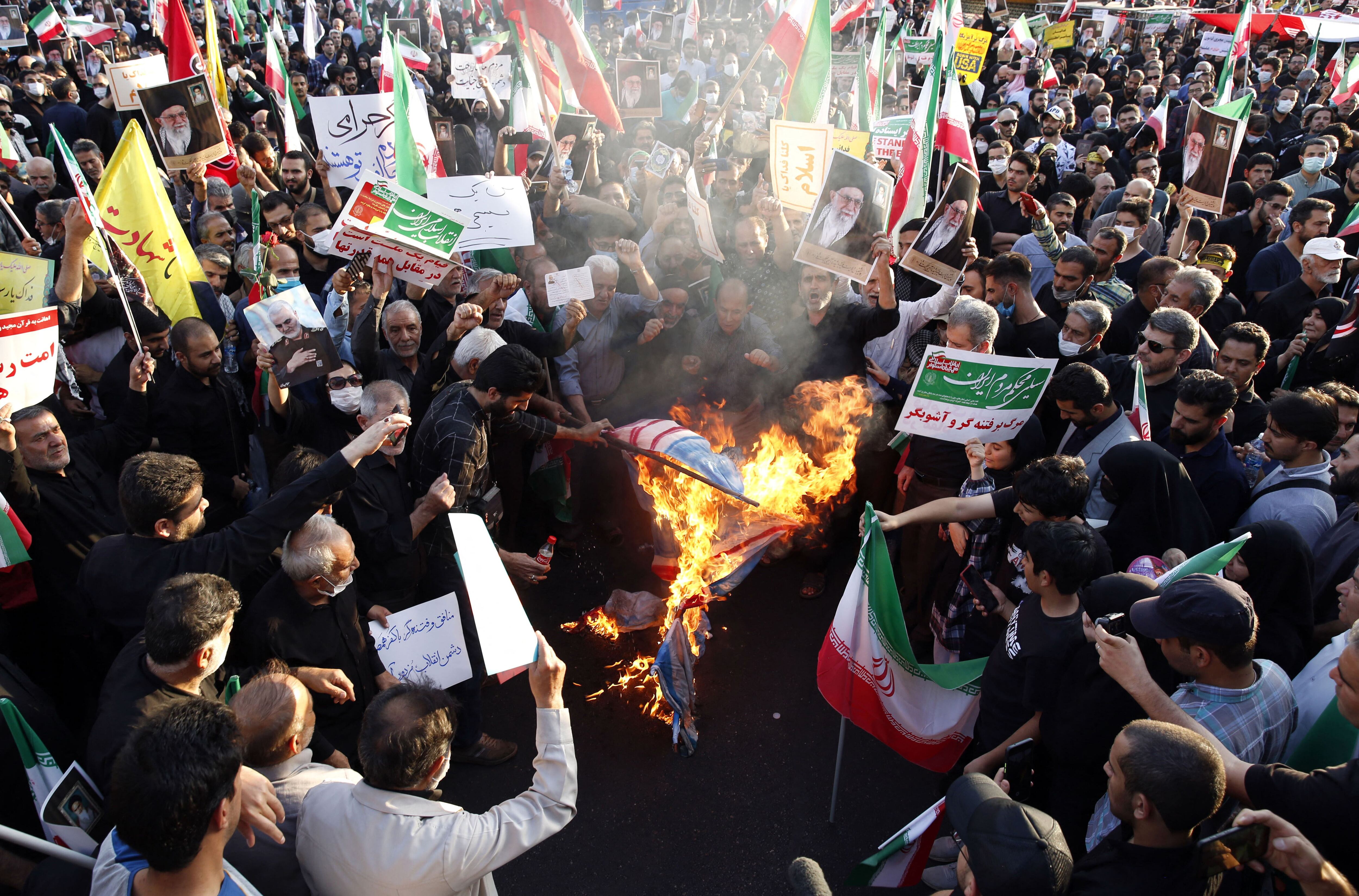 Más de 75 muertos dejan las manifestaciones en Irán, según ONG
