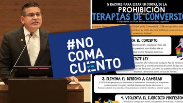 Fabricio Alvarado usa 4 argumentos falsos para defender las terapias de conversión