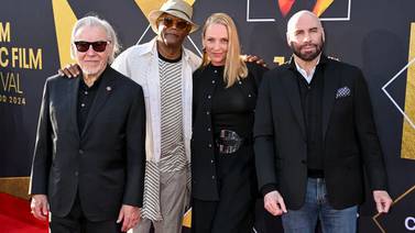 ‘Pulp Fiction’: John Travolta, Samuel L. Jackson y  Uma Thurman festejaron juntos los 30 años del filme
