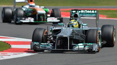  El alemán Nico Rosberg conquistó el Gran Premio Británico de F-1