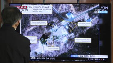 Sitio de lanzamiento de cohetes en Corea del Norte listo para usarse, dicen expertos