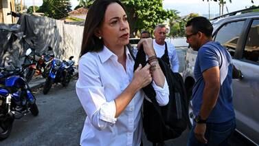 Autoridades venezolanas vinculan a Corina Machado con ‘planes desestabilizadores’