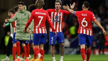 Atlético de Madrid da paso clave hacia semifinales de Champions League