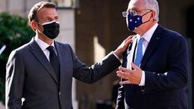 Presidente de Francia y primer ministro de Australia sostienen primera conversación desde crisis de submarinos