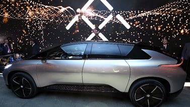 CES 2017: Faraday presenta un innovador auto eléctrico que se parquea solo